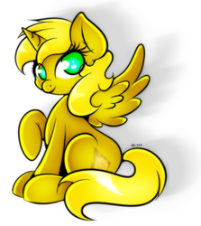 Size: 1068x1200 | Tagged: safe, artist:ep-777, oc, oc only, oc:ticket, alicorn, pony, alicorn oc, solo