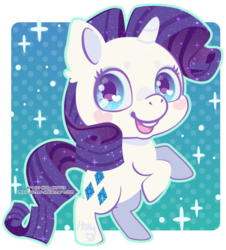 Size: 459x508 | Tagged: safe, artist:miss-glitter, rarity, g4, blushing, female, solo