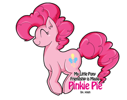 Size: 800x635 | Tagged: safe, artist:yoonny92, pinkie pie, g4, female, solo