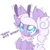 Size: 2800x2800 | Tagged: safe, artist:starlightlore, oc, oc only, oc:dandelion, mothpony, original species, cute, descriptive noise, female, filly, freckles, happy, happy moth noises, meme, moth noises, moth pony general, open mouth, simple background, smiling, solo, transparent background, wiggle