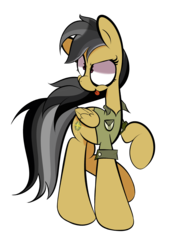 Size: 3000x4125 | Tagged: safe, artist:turtlefarminguy, daring do, g4, female, simple background, solo, transparent background