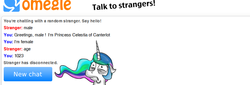 Size: 875x297 | Tagged: safe, princess celestia, g4, meta, omegle