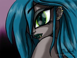 Size: 1024x768 | Tagged: dead source, safe, artist:yusutina, queen chrysalis, equestria girls, g4, female, solo