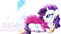 Size: 1920x1080 | Tagged: safe, artist:theshadowstone, rarity, g4, alternate hairstyle, braid, clothes, earring, female, shoes, solo