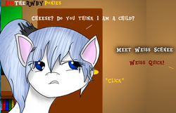 Size: 1152x744 | Tagged: artist needed, safe, pony, ponified, rwby, solo, weiss schnee