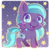 Size: 454x447 | Tagged: safe, artist:miss-glitter, oc, oc only, bat pony, pony, blushing, female, freckles, mare, solo, spooky sweets