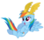 Size: 3600x3300 | Tagged: safe, artist:dharthez, rainbow dash, pony, g4, sonic rainboom (episode), cute, dashabetes, female, ohmygosh, omigosh, simple background, solo, transparent background, vector