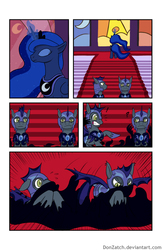 Size: 792x1224 | Tagged: safe, artist:donzatch, echo (g4), nocturn, princess luna, bat pony, pony, comic:tale of twilight, g4, comic, echo and nocturn, night guard