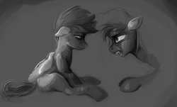 Size: 5000x3027 | Tagged: safe, artist:sharpieboss, scootaloo, pegasus, pony, g4, crying, female, filly, monochrome