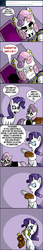 Size: 575x3349 | Tagged: safe, artist:pembroke, rarity, sweetie belle, ask meanie belle, g4, comic, meanie belle, tumblr