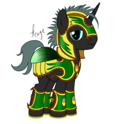 Size: 1024x1024 | Tagged: safe, artist:hengebellika, oc, oc only, alicorn, pony, alicorn oc, guard, solo