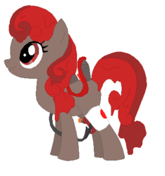 Size: 373x398 | Tagged: safe, artist:prototype, pony, ponified, quick-fix, solo, team fortress 2