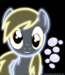 Size: 2088x2408 | Tagged: safe, artist:zantyarz, derpy hooves, pegasus, pony, g4, female, mare, neon, solo