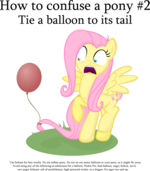 Size: 2799x3179 | Tagged: dead source, safe, artist:jittery-the-dragon, fluttershy, pegasus, pony, g4, adorable distress, balloon, behaving like a cat, cute, female, fine print, frown, hilarious in hindsight, how to confuse a pony, mare, open mouth, pointless pony tips, raised hoof, raised leg, scared, screaming, shyabetes, simple background, solo, spread wings, transparent background, wide eyes