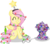 Size: 1148x1000 | Tagged: safe, artist:jonah-yeoj, edit, fluttershy, espurr, pegasus, pony, g4, christmas lights, christmas tree, crossover, female, fluttertree, mare, pokémon, simple background, solo, transparent background