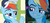 Size: 805x373 | Tagged: safe, rainbow dash, pegasus, pony, daring don't, flight to the finish, g4, season 4, dreamworks face, faic, female, grin, hat, mare, rainbow dash is best facemaker, smiling, smirk, smug, smugdash