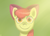 Size: 2800x2000 | Tagged: safe, artist:arastane-siryphia, apple bloom, earth pony, pony, g4, c:, female, looking at you, smiling, solo, uncanny valley