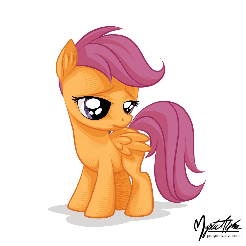 496990 Artist Mysticalpha Sad Safe Scootaloo Scootasad Solo