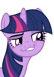 Size: 744x1052 | Tagged: safe, artist:thinkingwithsmile, twilight sparkle, g4, female, simple background, smirk, smugdash, solo, transparent background, vector