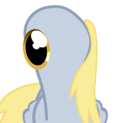 Size: 500x514 | Tagged: safe, artist:trappletop, derpy hooves, pegasus, pony, g4, female, mare, not salmon, solo, spore, wat