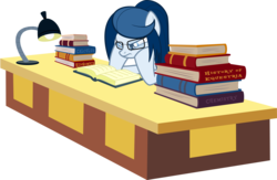 Size: 4602x3000 | Tagged: safe, artist:mohawgo, oc, oc only, book, glasses, high res, reading, simple background, solo, studying, transparent background, vector