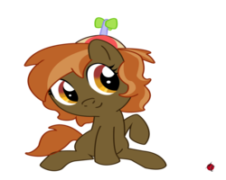 Size: 3000x2400 | Tagged: safe, artist:animax-cartoon, button mash, pony, g4, hat, joystick (r63), rule 63, simple background, solo, transparent background