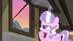 Size: 1366x768 | Tagged: safe, screencap, diamond tiara, g4, ponyville confidential, female, solo