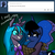 Size: 500x500 | Tagged: safe, artist:jokerpony, princess luna, queen chrysalis, ask teen chrysalis, g4, ask, cigarette, emoluna, goth, smoking, tumblr