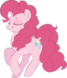 Size: 1182x1374 | Tagged: safe, artist:maim, pinkie pie, earth pony, pony, g4, eyes closed, female, mare, solo