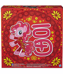 Size: 276x322 | Tagged: safe, pinkie pie, g4, official, chinese, chinese new year, context in the comments, fail, female, merchandise, package, solo, upside down, year of the horse, you had one job
