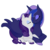 Size: 600x600 | Tagged: safe, artist:nikkinicolep, princess luna, rarity, alicorn, pony, unicorn, g4, female, hooves, horn, hug, lesbian, mare, nuzzling, prone, ship:rariluna, shipping, simple background, transparent background, unshorn fetlocks, winghug