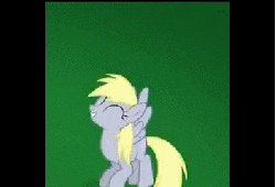 Size: 352x240 | Tagged: source needed, safe, derpy hooves, pegasus, pony, g4, advertisement, animated, female, happy, hopping, jumping, mare, pronking, solo, twelve days of christmas, youtube