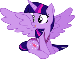 Size: 904x711 | Tagged: safe, artist:itoruna-the-platypus, twilight sparkle, alicorn, pony, g4, bikini, clothes, female, mare, simple background, solo, spread wings, swimsuit, transparent background, twilight sparkle (alicorn), vector, wings