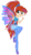 Size: 670x1191 | Tagged: safe, artist:destinyshirshuxd, fairy, equestria girls, g4, bloom (winx club), blue wings, colored wings, crossover, equestria girls-ified, fairy wings, female, gradient wings, rainbow s.r.l, simple background, sirenix, solo, transparent background, wings, winx club