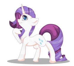 Size: 2800x2500 | Tagged: safe, artist:pastelflakes, rarity, pony, unicorn, g4, female, horn, mare, simple background, solo, transparent background