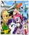 Size: 1050x1260 | Tagged: safe, artist:ringodaifuku, applejack, fluttershy, pinkie pie, rainbow dash, rarity, twilight sparkle, g4, mane six, meiji shrine, paddle, pixiv, shinto shrine