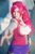 Size: 480x720 | Tagged: safe, artist:lochlan o'neil, pinkie pie, human, friendship is witchcraft, gypsy bard, g4, cosplay, eared humanization, gypsy pie, irl, irl human, photo, romani, solo