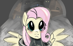 Size: 900x567 | Tagged: artist needed, safe, fluttershy, g4, clothes, female, solo