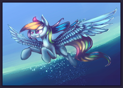 Size: 3000x2157 | Tagged: safe, artist:alumx, rainbow dash, g4, female, solo