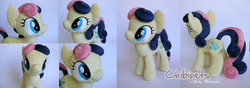 Size: 1024x362 | Tagged: safe, artist:chibi-pets, bon bon, sweetie drops, g4, irl, photo, plushie, solo