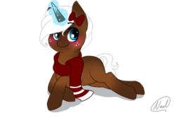 Size: 600x400 | Tagged: safe, artist:ephemerence, oc, oc only, pony, unicorn, blank flank, magic, solo