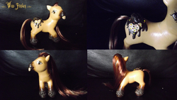 Size: 5000x2817 | Tagged: safe, artist:cemetery-nightmare, oc, oc only, g1, customized toy, irl, marshmallow, photo