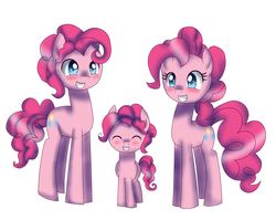 Size: 1567x1249 | Tagged: dead source, safe, artist:youngpegasister, pinkie pie, oc, g4, bubble berry, colt, family, father, father and son, female, male, mother, mother and son, offspring, parent:bubble berry, parent:pinkie pie, parents:bubblepie, parents:selfcest, product of selfcest, rule 63, self ponidox, selfcest, ship:bubblepie, shipping, smiling, son, straight, xk-class end-of-the-world scenario