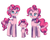 Size: 1567x1249 | Tagged: dead source, safe, artist:youngpegasister, pinkie pie, oc, g4, bubble berry, colt, family, father, father and son, female, lesbian, male, mother, mother and son, offspring, parent:bubble berry, parent:pinkie pie, parents:bubblepie, parents:piepie, parents:selfcest, product of selfcest, rule 63, self paradox, self ponidox, selfcest, ship:bubblepie, ship:piepie, shipping, smiling, son, straight, xk-class end-of-the-world scenario