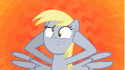 Size: 576x324 | Tagged: safe, artist:mysteryben, derpy hooves, pegasus, pony, epic rage time, g4, animated, female, mare, solo