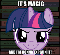 Size: 927x861 | Tagged: safe, artist:jlryan, twilight sparkle, g4, book, female, image macro, solo