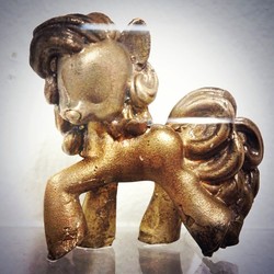 Size: 612x612 | Tagged: safe, artist:kaosengel, pinkie pie, g4, bronze, craft, sculpture