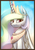 Size: 2121x3000 | Tagged: safe, artist:alumx, princess celestia, g4, bust, female, portrait, solo