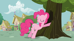 Size: 960x540 | Tagged: safe, screencap, pinkie pie, g4, it's about time, female, solo