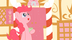 Size: 7680x4320 | Tagged: safe, artist:solipsus, pinkie pie, g4, absurd resolution, female, snow, snowfall, solo